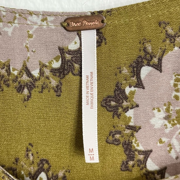 Free People Cowling around Cowl neck long balloon sleeve blouse - Picture 6 of 10